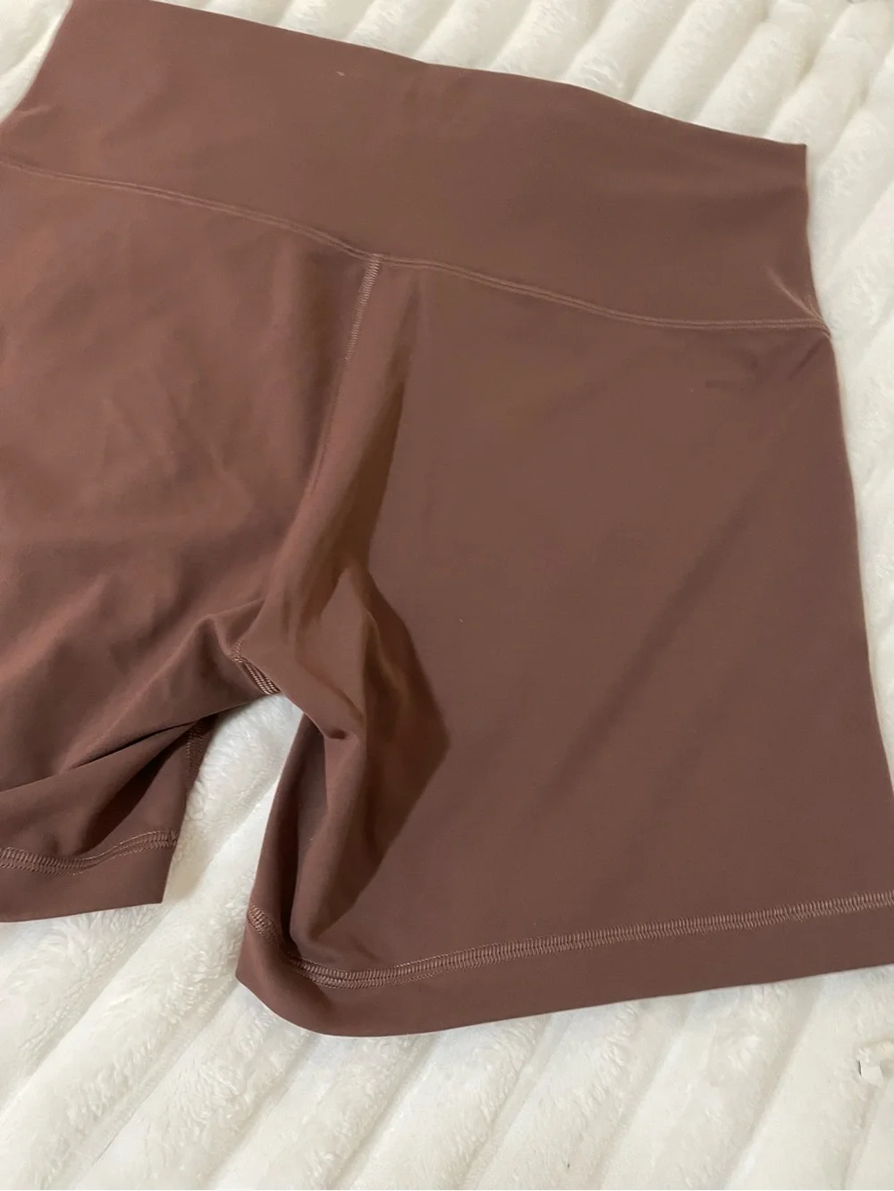 lululemon athletica High-Rise Mauve Brown Bike Shorts